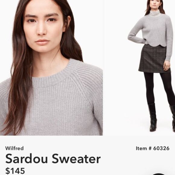 Aritzia | Wilfred | Sardou Sweater | XS - Picture 3 of 3